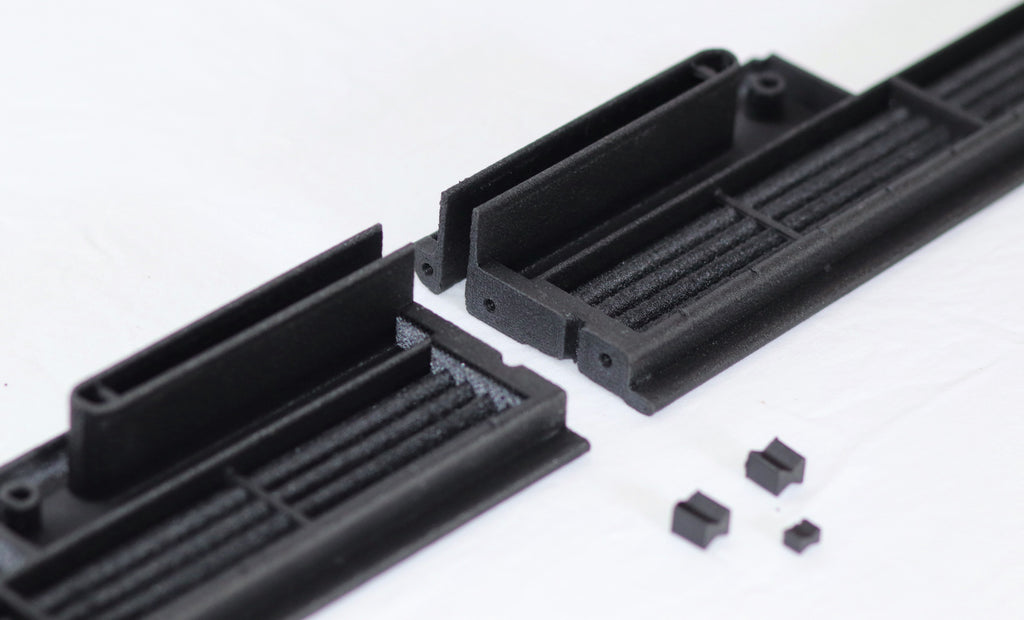 Carbon Fiber Demister Vent Set for Land Rover Series 3 Part# 346893